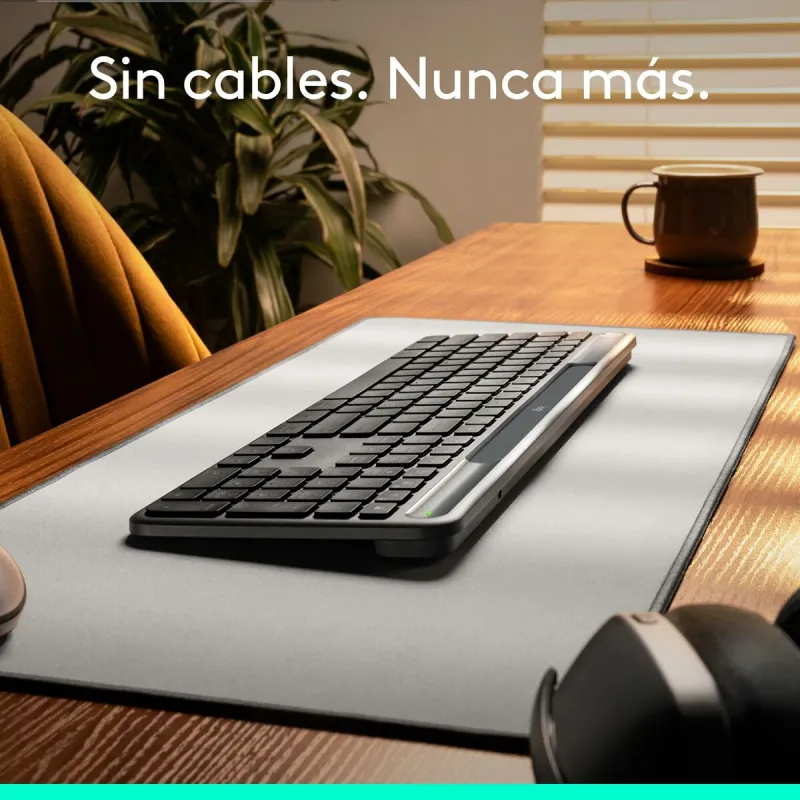 Клавиатура и мышь Logitech 920-013760 Графитовый испанский QZERTY